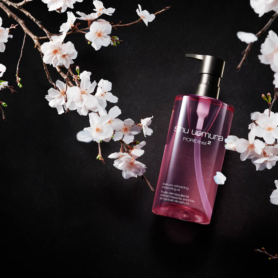 Shu Uemura Porefinist2 Sakura Refreshing Cleansing Oil 450ml
